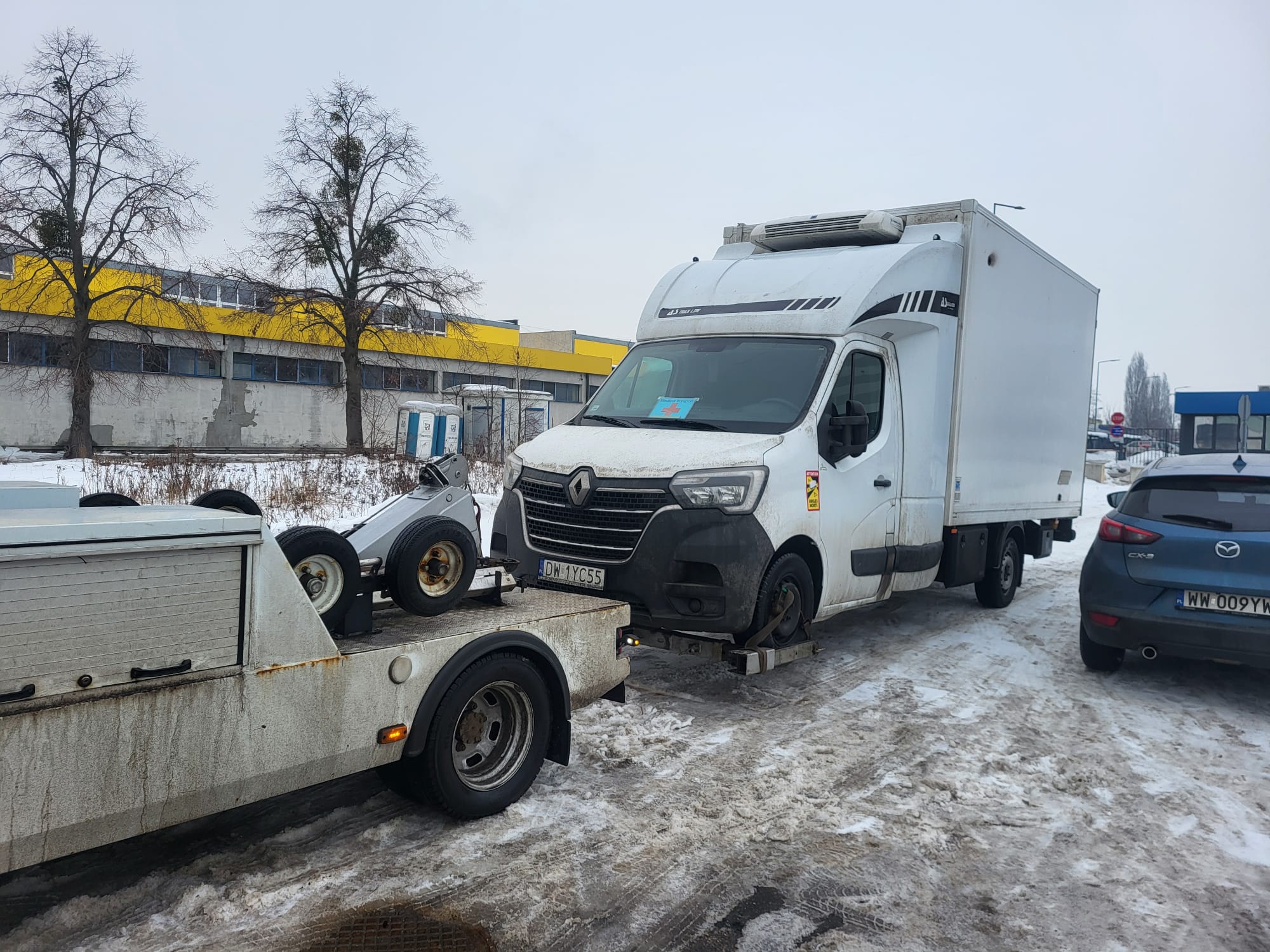 Laweta ciężarowa – holowanie pojazdów dostawczych